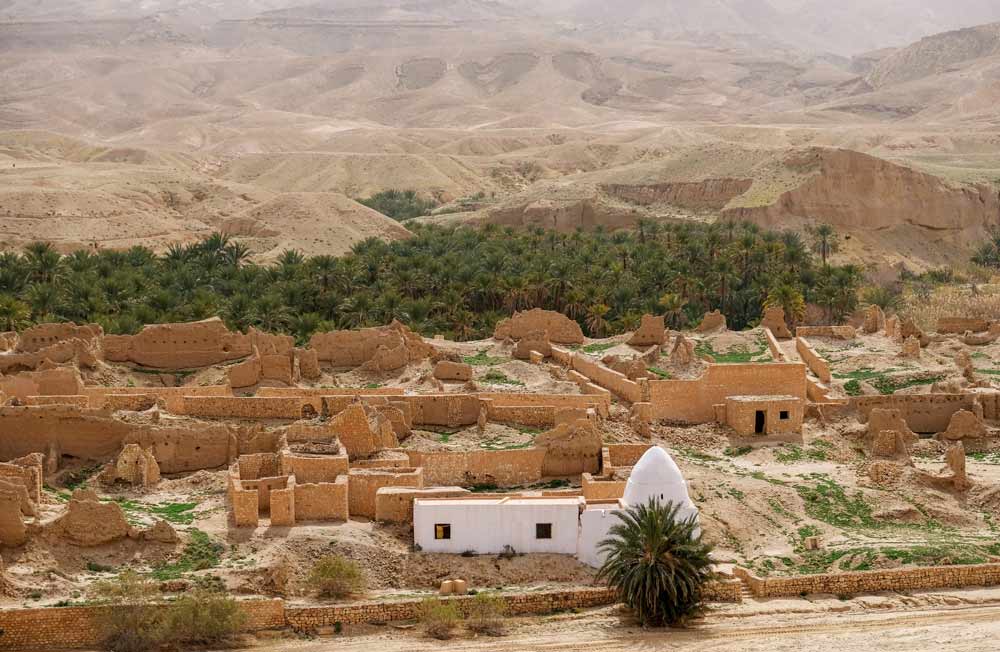 De verlaten stad Tamerza in Tunesie - vakantie Tunesie: rondreis langs bezienswaardigheden en hotspots in het binnenland