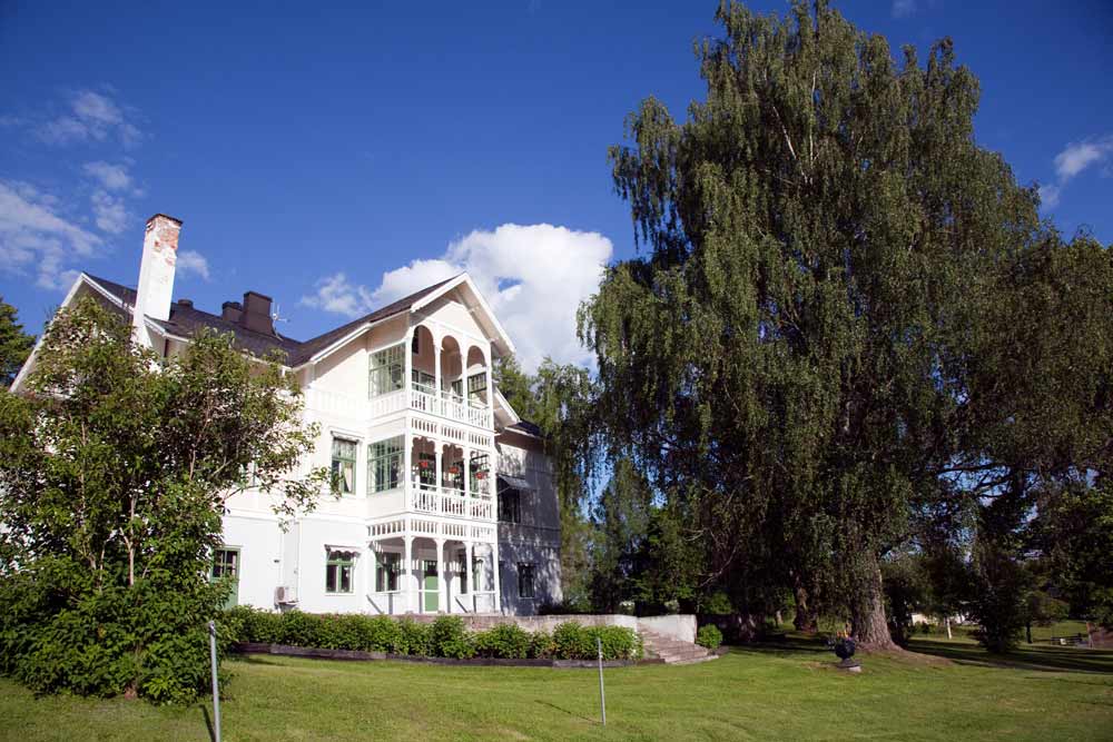 Prachtig hotel in Bredsjo. Rondreis zuid Zweden, autorondreis