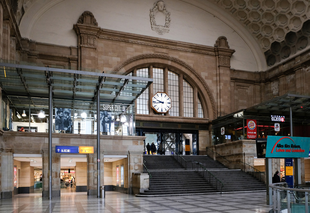 Interrail-stop nummer 3: het station van Leipzig. Interrail voor volwassenen, treinreis, treinreizen, interrailen