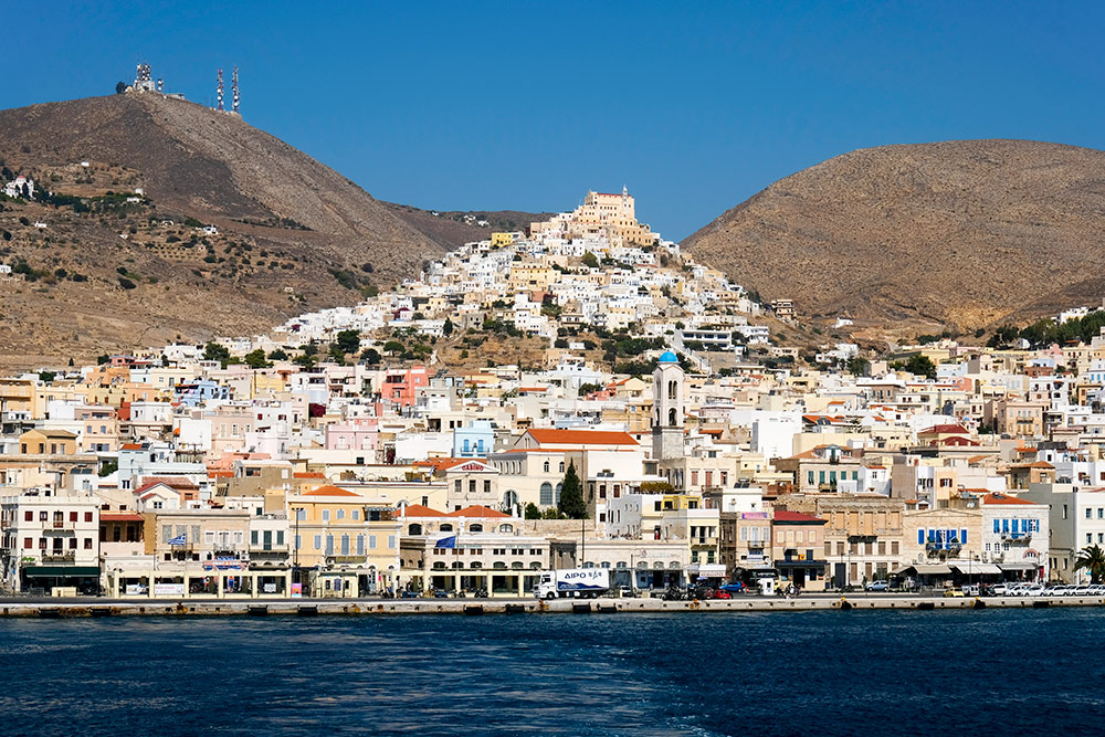 Syros (Griekenland): bezienswaardigheden in Ermoupoli