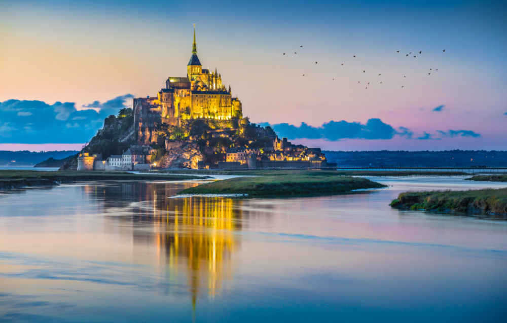 Wat een plaatje: Mont Saint-Michel in Normandie, Frankrijk. Vakantie in Frankrijk, vakantiehuis Novasol