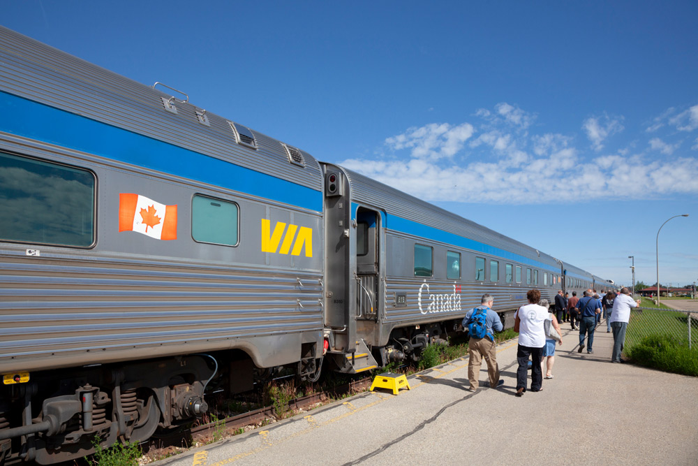 Met de VIA Rail trein dwars door Canada. Canadian, Rondreis, treinreis Canada, met de trein van Toronto naar Vancouver, mileubewust, sustainable, groen reizen