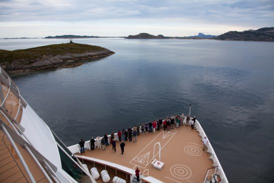 Fijne overview over de kust van Noorwegen. Cruise Noorwegen langs de mooiste plaatsen en plekken.