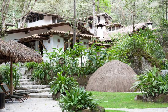 Hotel Inkaterra in Aguas Calientes, een stadje vlakbij Machu Picchu, Rondreis Peru, hoogtepunten, highlights en bezienswaardigheden