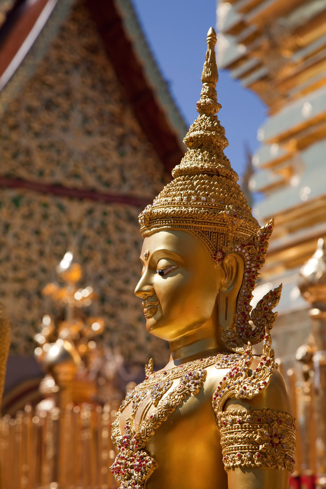 Tempel Doi Suthep vlakbij Chiang Mai, Thailand