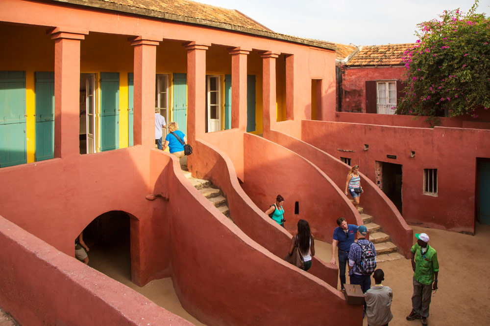Het slavernijmuseum op Ile de Goree in Senegal. Rondreis Senegal, Afrika, tips vakantie