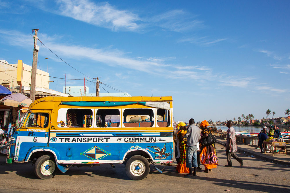 Openbaar vervoer in Saint Louis, Senegal