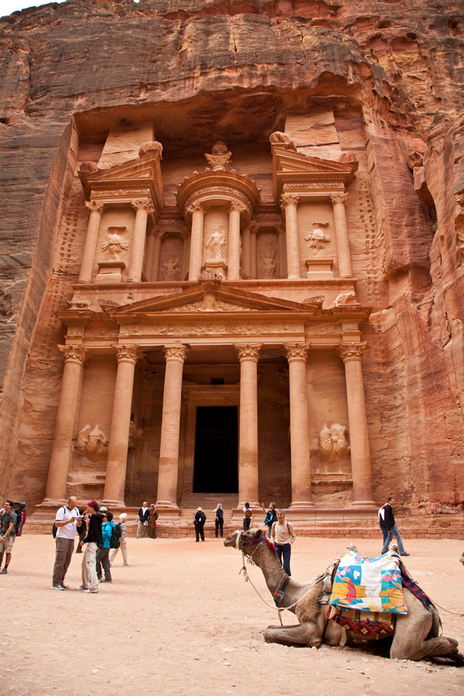 Natuurlijk heeft Petra de UNESCO Wereld Erfgoed status. Rondreis Jordanie met Wadi Rum, Petra, Dana reserve en de Dode Zee