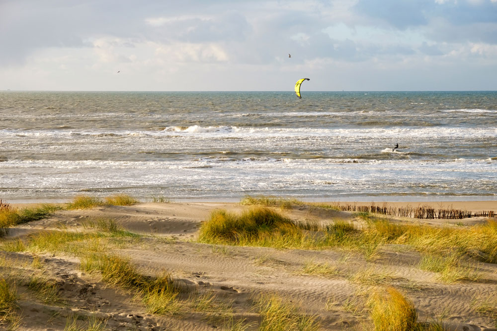 . Het strand van Camperduin, Nederland