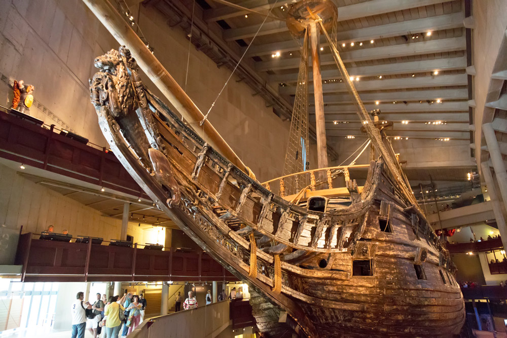 Het Vasa museum in Stockholm