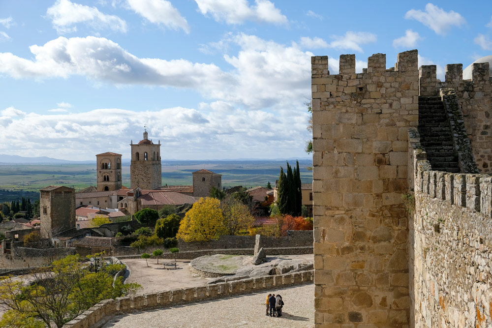 Het figuurlijke én letterlijke hoogtepunt van Trujillo: het kasteel. Spanje - Extremadura - Trujillo - rondreizen, rondreis.