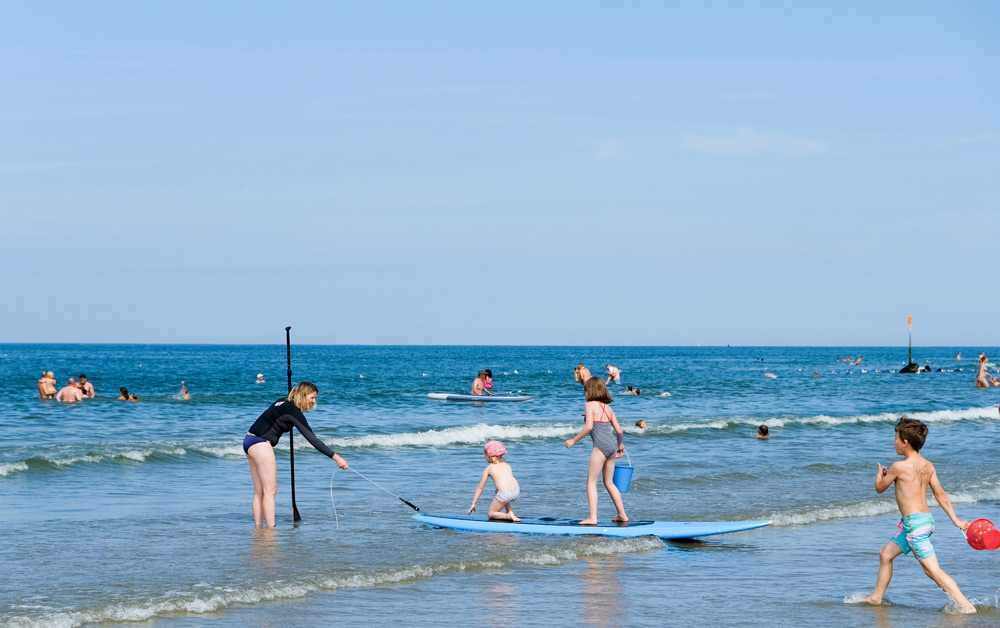 Strandvakantie in Nederland met kinderen, zomervakantie, vakantie, strand