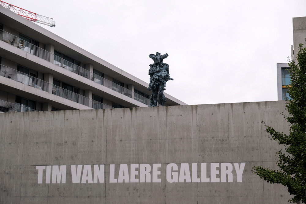 Er zijn opvallend veel kunstgalerieën in Nieuw Zuid. Stedentrip Antwerpen, Vlaanderen, Belgie, weekendje weg