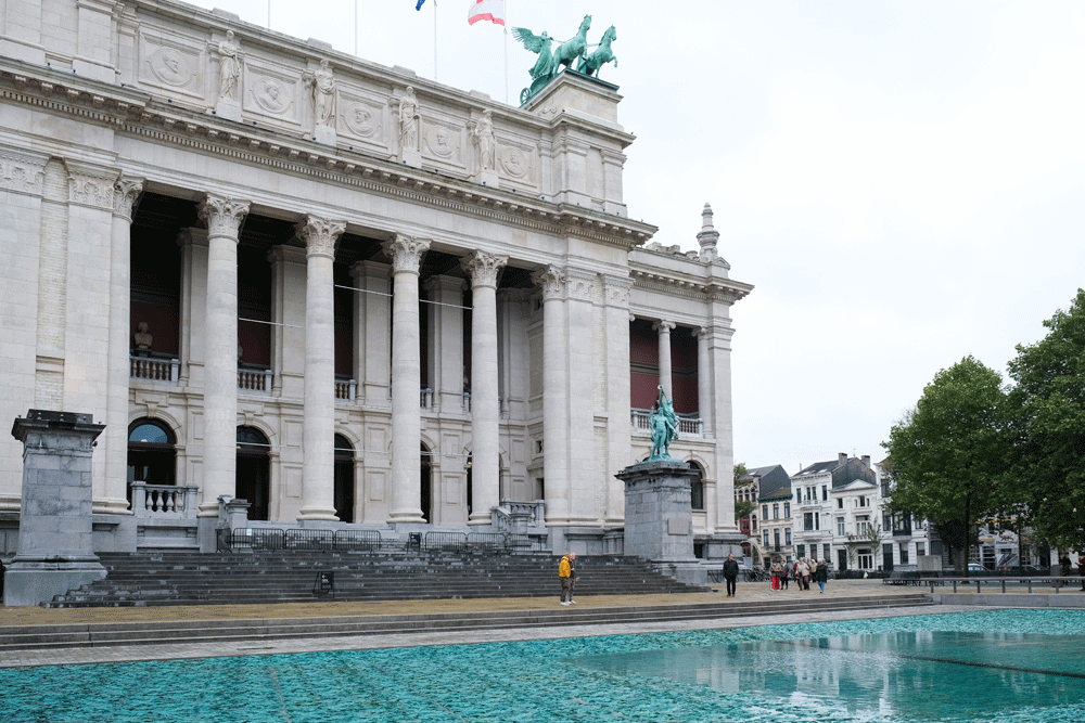 Het Koninklijk Museum voor Schone Kunsten Antwerpen. Stedentrip Antwerpen, Vlaanderen, Belgie, weekendje weg