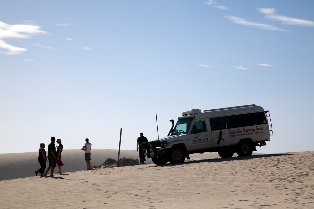 Ontdek de natuur in Australie zoals Yeagarup Sand Dune System. Vakantie Australie, rondreis natuurparken