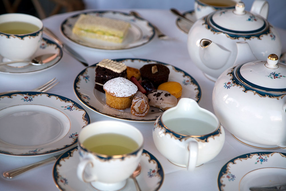 High tea in het Reid’s Palace hotel, Funchal, Madeira