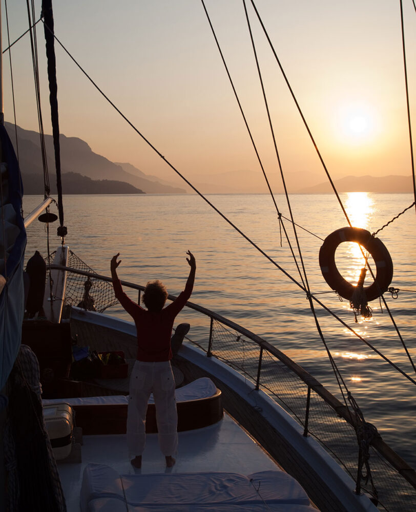 Ontspannen in de buitenlucht met Qigong oefeningen, Turkije