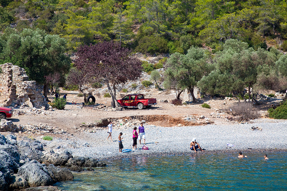 Rustig baaitje in Turkije